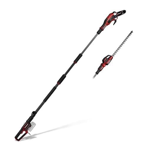 Image of Einhell Professional Cordless Multi-Tool 18V Power X‑Change, 50mm Hedge Trimmer, Brushless, 18cm Pole Pruner, Telescopic Pole, Without Battery GP-HC 18/5020 Li T BL-Solo