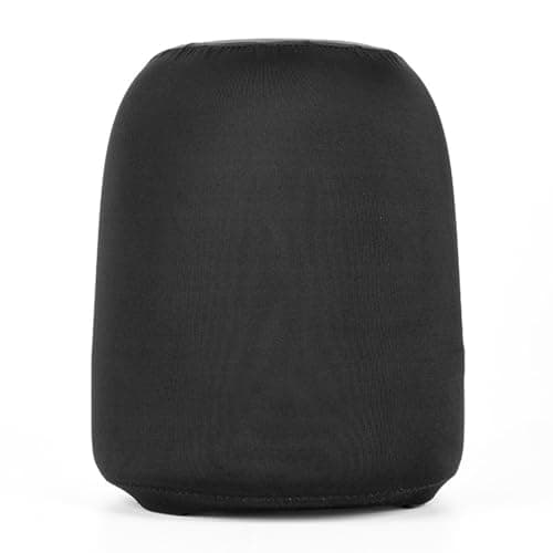 Image of Hzycwgone Protective Dust Cover Case Lycra Dustproof Sleeve Accessories for Harman Kardon Aura Studio 3,Aura Studio 4 Wireless Bluetooth Home Speaker, Black