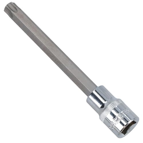 Image of T55 x 140mm Male Extra Long Torx Bit Socket 1/2in Drive CRV S2 Steel