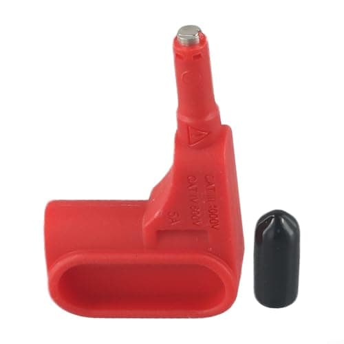 Image of Magnetic Test Leads Kit, 4mm Banana Connector Multimeter Probes With Magnetic Tips, For Electronic Testing Equipment Red Black Green(red)