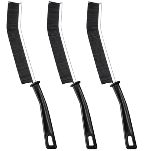 Image of CUCM Cleaning Brush,Hard Bristle Crevice Cleaning Brush UK 3 Pcs Bathroom Crevice Gaps Groove Crevice Cleaning Tool for Narrow Corners in Home Bathroom and Window Kitchen