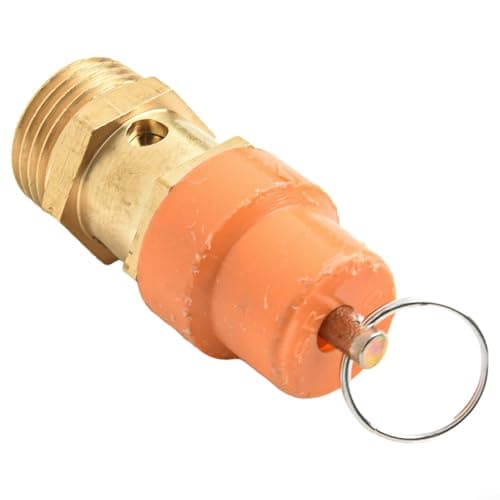 Image of Zilimontt Air Compressor Safety Relief Valve Pressure Release Regulator Thread Connection 1/4 3/8 1/2 Inch Brass Construction for Pressure Vessels Industrial Equipment(1/2)