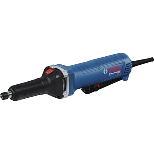 Image of Bosch Professional Straight Grinder GGS 30 LPS (750 W, with Protection Switch, Kickback Control, 1 Adjustable Wrench incl., 6 mm clamp with nut)