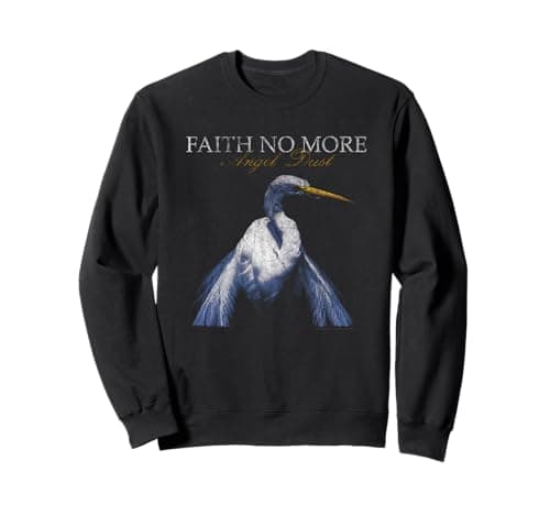 Image of Official Faith No More Angel Dust Album Metal Band Sweatshirt