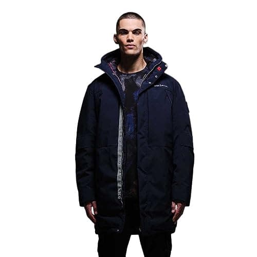 Image of Regatta Mens Christian Lacroix Padded Long Waterproof Jacket (XXL) (Navy)