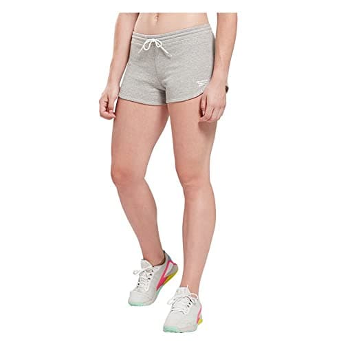 Image of Reebok Women's Identity French Terry Shorts Medium Grey Heather XS