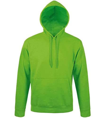 Image of COOZO Unisex Snake Hooded Sweatshirt - Lime Green - XL