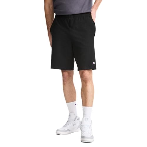 Image of Champion Men's Jersey Short with Pockets Shorts, Black, M