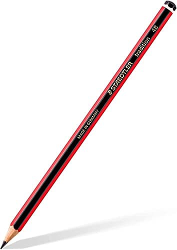 Image of STAEDTLER Tradition Pencils, School, Drawing, Sketching - 4B - Pack of 6