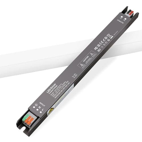 Image of YAYZA! LED Transformer 24V 60W, 230V AC to 24V DC Switching Power Supply, Constant Voltage Slim Driver 2.5A, for LED Strips Mirror Light G4 MR16 Lamp Bulbs CCTV