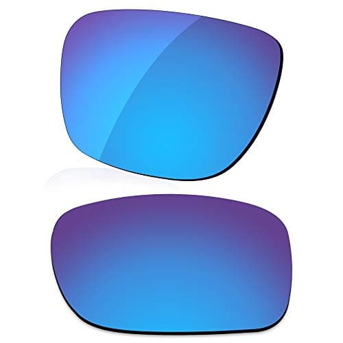 Image of LenzReborn Polarized Lens Replacement for Oakley Holbrook OO9102 Sunglass - Ice Blue - Polarized Mirrored