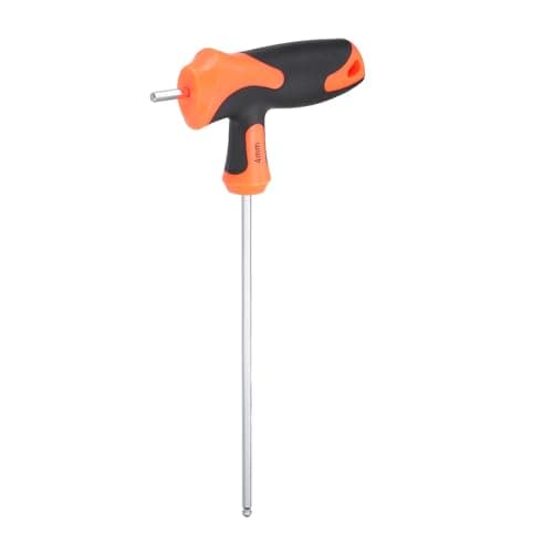 Image of sourcing map T-Handle Ball End Hex Key Wrench 4mm Metric S2 Steel T-Key Inner Hexagon Wrenches Spanner Repair Tool for Automotive Household Maintenance