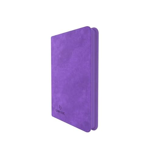 Image of Gamegenic | Zip-Up Album 8-Pocket - Purple | Trading Card Game Accessory