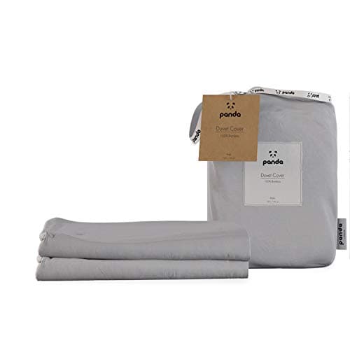 Image of Panda London 100% Bamboo Duvet Cover - Hypoallergenic, Eco-Friendly, Silky Soft, Breathable, 30-Night Trial