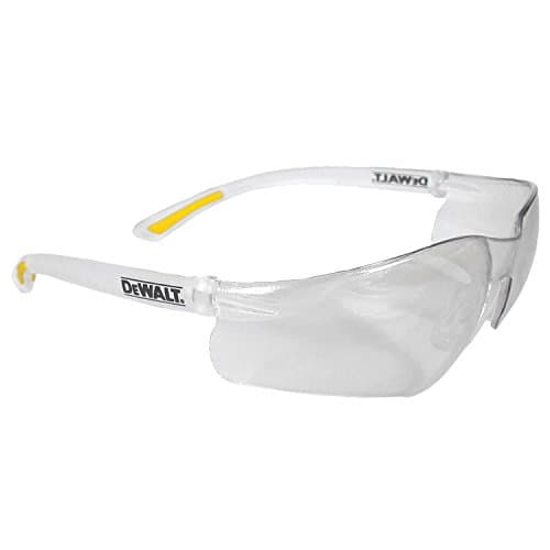 Image of Radians DeWalt Contractor Pro Safety Glasses, Clear Frame, Clear Lens
