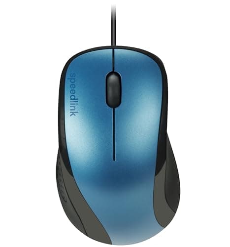 Image of Speedlink KAPPA Mouse - 3 Buttons - Optical Sensor, Blue