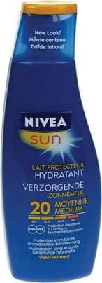Image of Nivea Sun Hydrating Sun Lotion SPF 20 waterproof UVA UVB protection creme 200ml