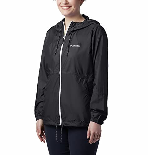 Image of Columbia Women's Flash Forward Windbreaker Lightweight Windbreaker Jacket, Black, Size XS