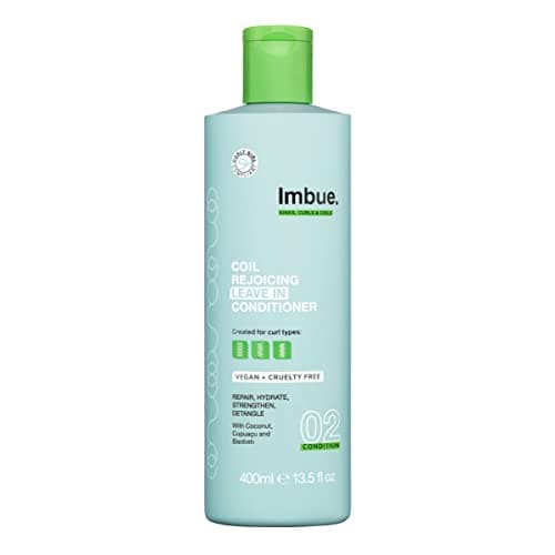 Image of Imbue Coil Rejoicing Leave In Conditioner - Vegan and Curly Girl Compliant, White