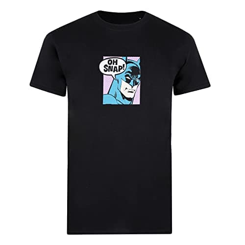 Image of Cotton Soul DC Comics Batman The Batman City Unisex T Shirt, Black, X-Large