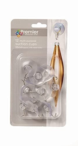 Image of Premier 12 x 32mm Sucker Suction Cup With Metal Hook