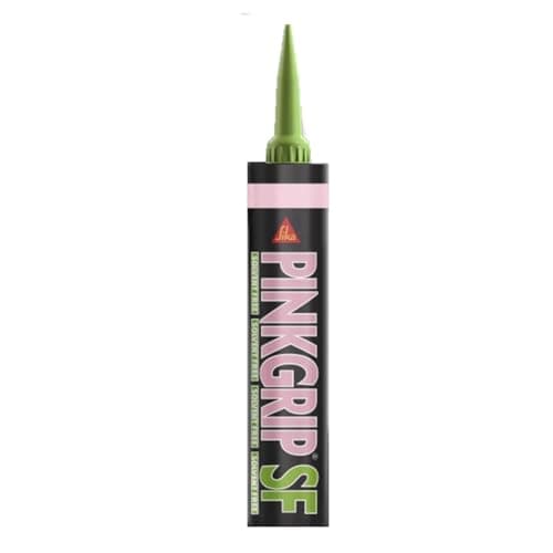 Image of Sika Pinkgrip Solvent Free Grab Adhesive – Overpaintable – Ideal for Interior Use – Pink – 380ml