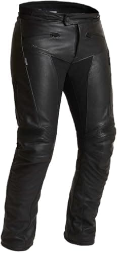 Image of Halvarssons Oxberg Ladies Motorcycle Leather Pants, black, 42