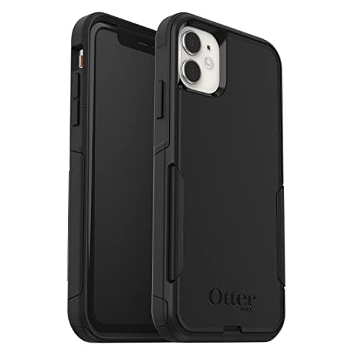 Image of OtterBox Commuter Case for Apple iPhone 11/XR, Shockproof, Drop proof, Rugged, Protective Case, 3x Tested to Military Standard, Black
