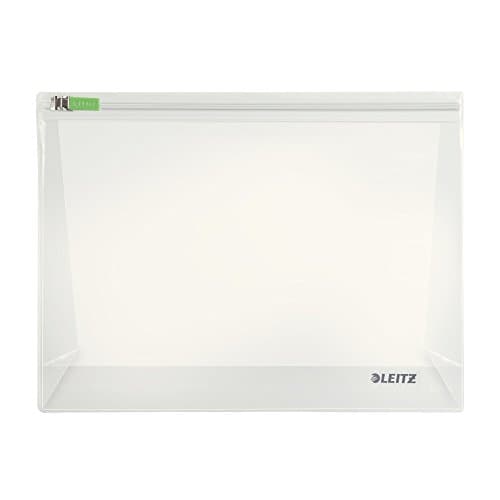 Image of Leitz Medium Traveller Zip Pouch Complete Range, Plastic, Clear