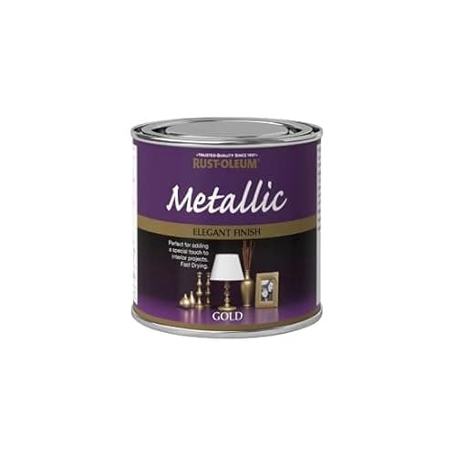 Image of Rust-Oleum 250ml Metallic Paint - Gold