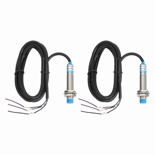 Image of sourcing map 2Pcs Inductive Proximity Sensor,PNP NO M12 DC 6-36V 300mA Proximity Switch Detector Approach Sensor 4mm 3 Wire for Industrial Automation LJ12A3-4-Z/BY