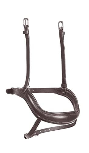 Image of Shires Velociti Rapida Ergonomic Flash Noseband (Cob, Havana)