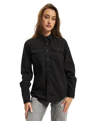 Image of Brandit Women Vintage Shirt Long Sleev, color: black, size: L