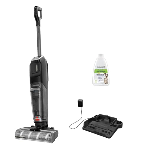 Image of BISSELL CrossWave OmniForce Edge, Wireless Wet/Dry Vacuum Cleaner, Vacuum & Mopping in One or Only Vacuum Mode, Wet Vacuum Cleaner with ZeroGap Technology, 240 m² Multi-Surface,4017N