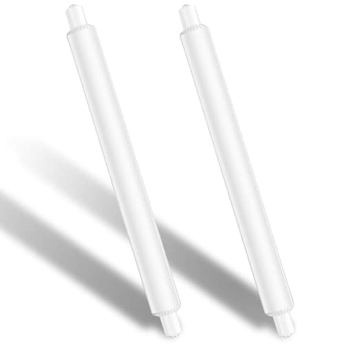 Image of Artomnivera 6W S15s LED Light Bulbs 284mm, Warm White 2700K LED S15 Strip Tube Light Bulb 60W S15 Shaver Bulb Replacement, T25 Tubular Lamp for Bathroom Shaving Light, Non-Dimmable (2)