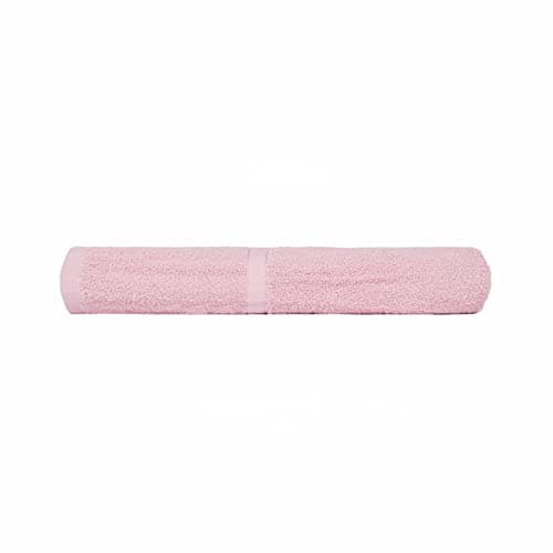 Image of Brentfords 100% Cotton Bathroom Face Cloth – Premium Quality, Super Absorbent & Quick Drying Face Towel - Luxury Single - Blush Pink - 30 x 30cm