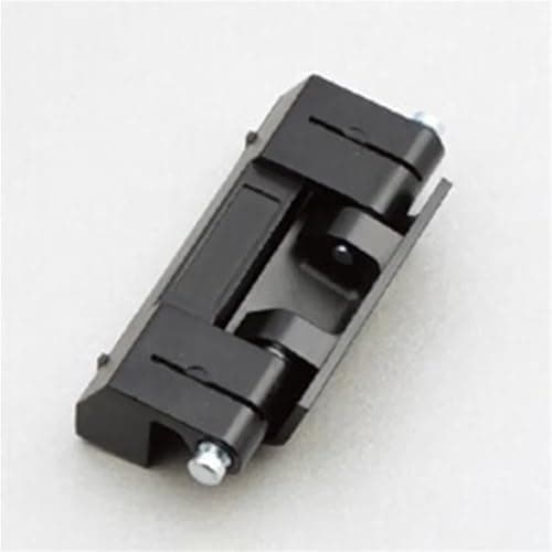 Image of 75x45/75x33mm Zinc Alloy Hidden Hinge Silver Rittal Chassis Cabinet Switch Control Equipment Cabinet Door Concealed Hinge 1Pcs(XK401-7)