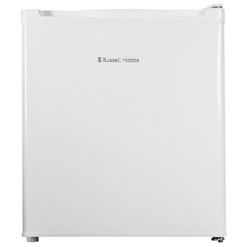 Image of Russell Hobbs Table Top Larder Mini Fridge 40L Capacity, Quiet Running 39DB, Reversible Door, 0 to 8 Degrees Manual Temperature Control, White RHTTLF2E1W