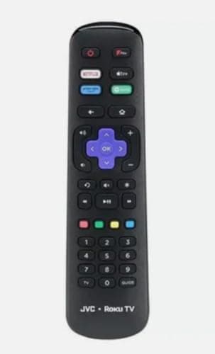 Image of Genuine Original TV Remote Compatible with JVC Models - LT-40CR330 LT-43CR330 LT-24CR230 LT-32CR230 Smart Full HD HDR 4K LED