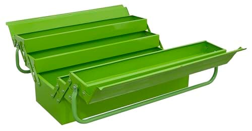 Image of Sealey Ap521Hv Cantilever Toolbox 4 Tray 530Mm Hi-Vis Green