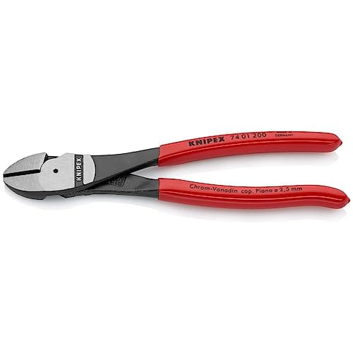 Image of KNIPEX - 74 01 200 Tools - High Leverage Diagonal Cutters (7401200)
