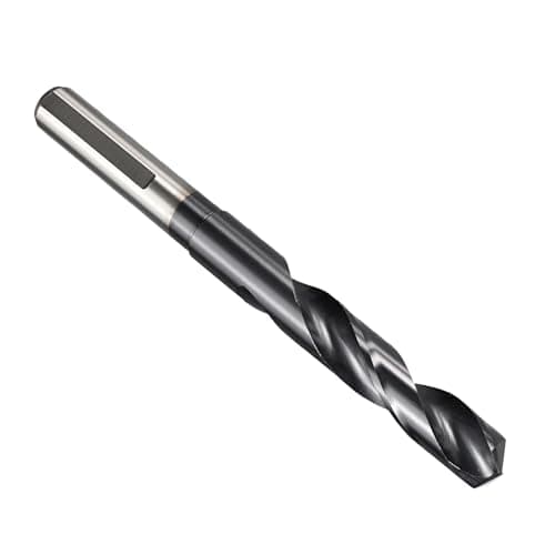 Image of PATIKIL 13.9mm Drill Bit 35/64", 1/2" Reduced Shank M35 Cobalt 5% HSS with Titanium Aluminum Nitride Coating 135° Split Point for Hard Metal Stainless Steel High-speed Cutting