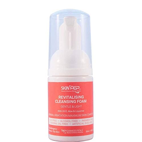 Image of Revitalising Cleansing Foam - Gentle And Light Face Cleanser + Snail Secretion Filtrate + Centella Asiatica Extract + Vitamin E + Aloe Vera - Makeup Removing (100ml) Korean Glass Skin By SkinPep