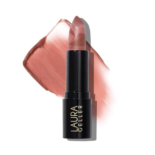 Image of LAURA GELLER Italian Marble Sheer Lipstick - Hydrating & Lightweight - Vitamin E & Caster Seed Oil - Cream Finish (09 Prego)