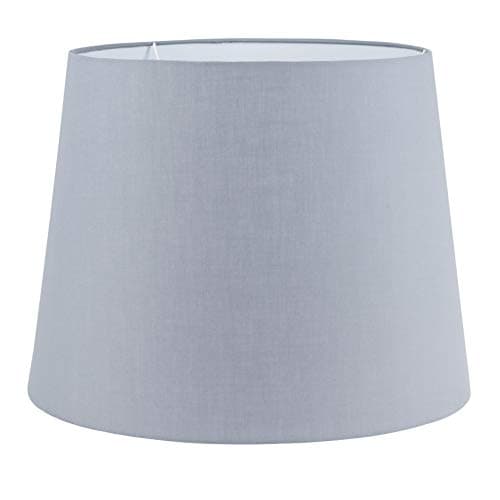 Image of MiniSun | Extra Large Modern Tapered Light Shade in a Grey Fabric Finish | Floor Lamps & Torchieres, Home Décor & Improvement Essential | 45.5cm Shade Width