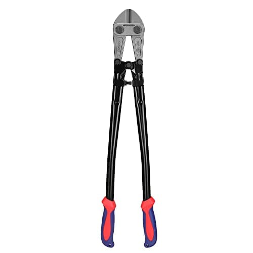 Image of WORKPRO W017007A Bolt Cutter, Bi-Material Handle with Soft Rubber Grip, 30", Chrome Molybdenum Steel Blade