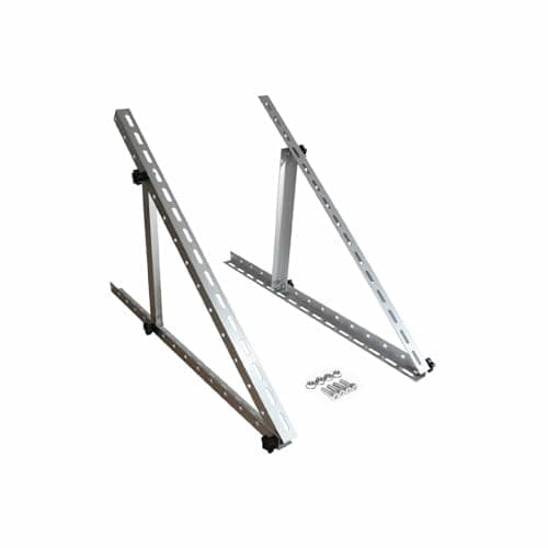Image of Solar Panel Tilt Mount Brackets Flat Surface Mounting Set – Adjustable