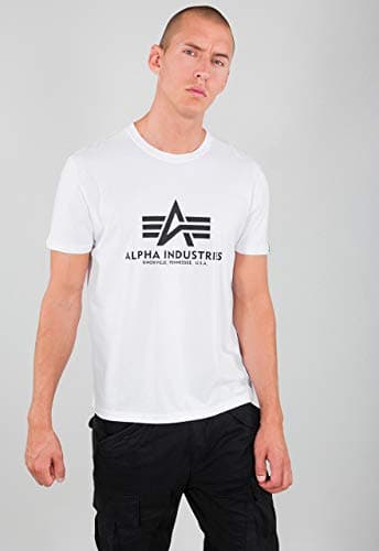 Image of Alpha Industries Basic T-Shirt for Men White