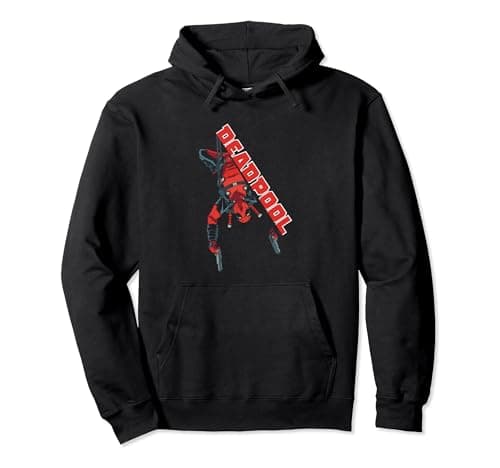 Image of Deadpool Hang Split Pullover Hoodie