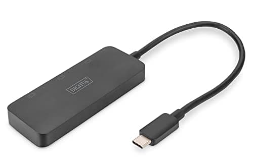 Image of DIGITUS 3-Port MST Video Hub USB-C and 3x DisplayPort
